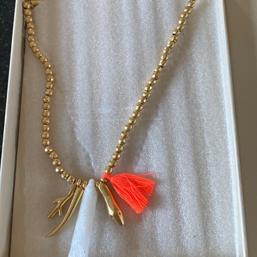 Brand new India Hicks necklace still in the box
